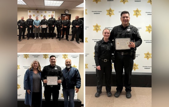 Ozaukee County Patrol Deputy Jon Chang Honored with Lifesaving Award for Rescuing Truck Driver from Fiery I-43 Crash