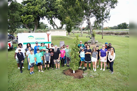 Palm Beach County Celebrates New Shade Trees at Triangle Park Amidst Community Greening Effort