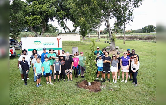 Palm Beach County Celebrates New Shade Trees at Triangle Park Amidst Community Greening Effort