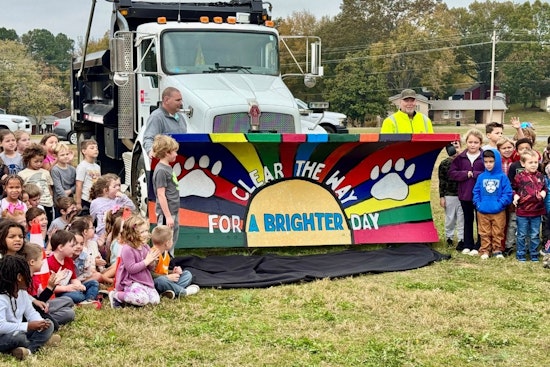 Paris, TN Students Enhance Winter Safety Awareness with Artistic Flair on TDOT Snowplows