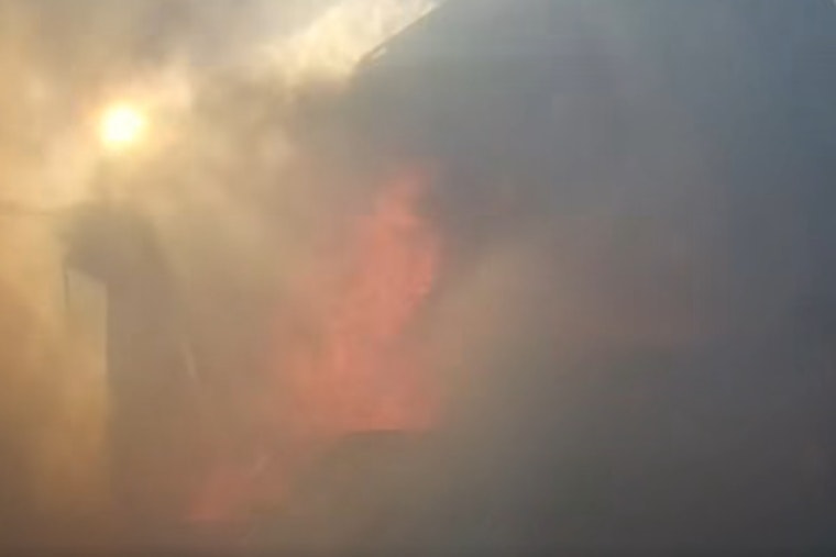 Parker County Firefighters Battle Blazing Barn and Grass Fire Amidst High Winds