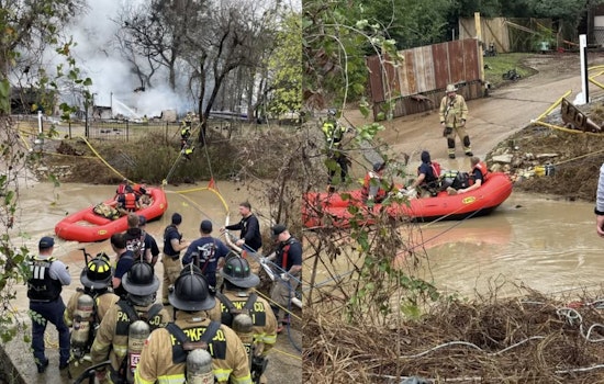 Parker County Firefighters Overcome Flooded Passageway to Contain Residential Blaze with Aid of Texas Task Force Water Squad