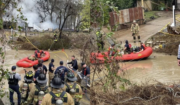 Parker County Firefighters Overcome Flooded Passageway to Contain Residential Blaze with Aid of Texas Task Force Water Squad