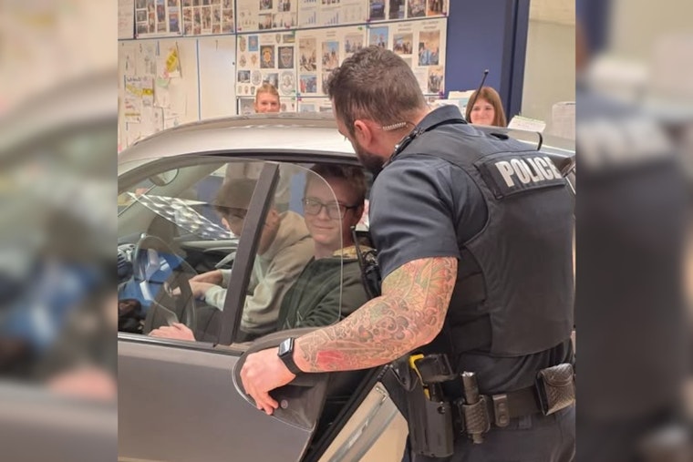 Parker Police Officers Educate Legend High School Students on Traffic Stops