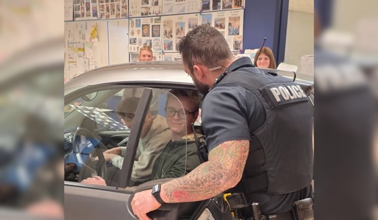 Parker Police Officers Educate Legend High School Students on Traffic Stops