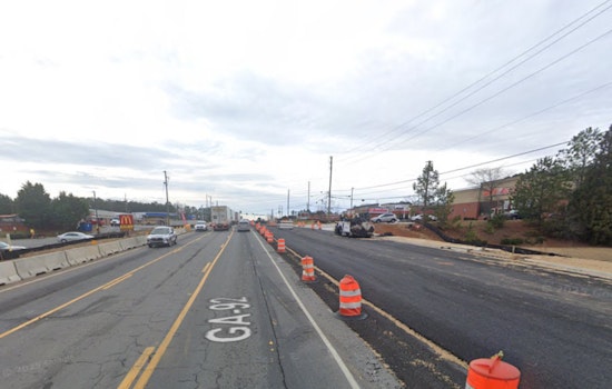 Paulding County Drivers to Experience Traffic Shifts along SR-92 for Widening Project