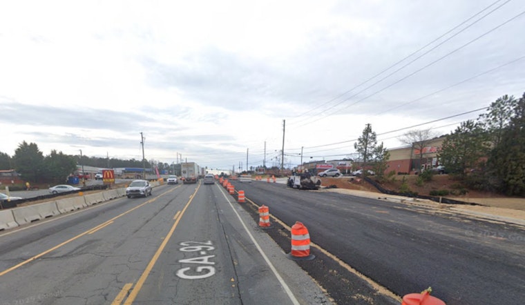 Paulding County Drivers to Experience Traffic Shifts along SR-92 for Widening Project