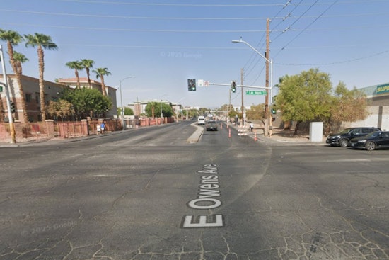 Pedestrian Killed in Early Morning Crash North Of Downtown Las Vegas