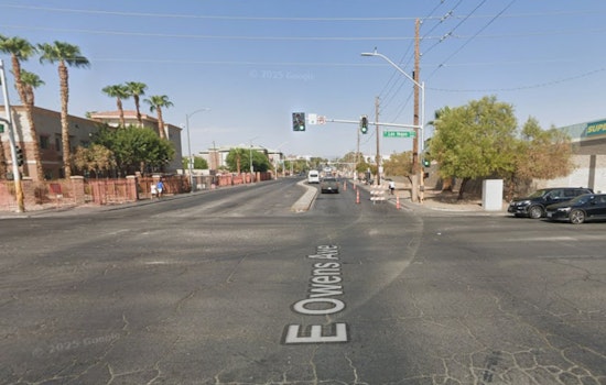 Pedestrian Killed in Early Morning Crash North Of Downtown Las Vegas