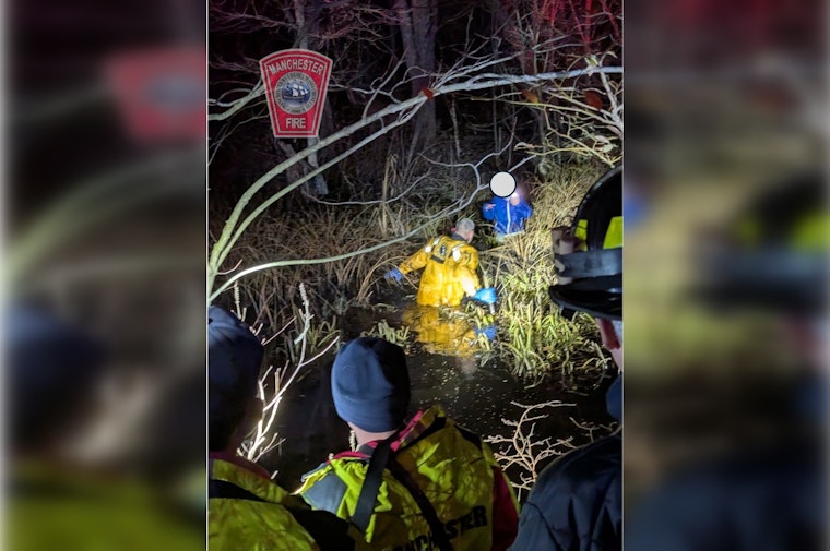 Person Rescued from Swampy Terrain in Manchester-by-the-Sea Using what3words Tech
