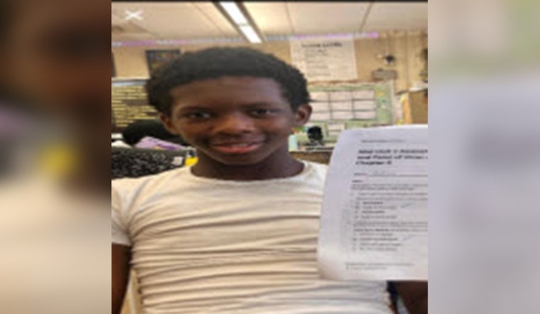 Philadelphia Police Appeal for Public Help in Locating Missing 13-Year-Old Devon Robinson