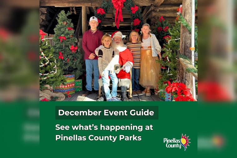 Pinellas County Reveals December Events Featuring Holiday Lights Historical Presentations and Family Fun Await