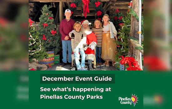 Pinellas County Reveals December Events Featuring Holiday Lights Historical Presentations and Family Fun Await