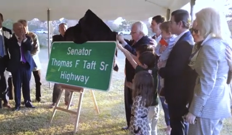 Pitt County Highway Honors Late Sen. Thomas F. Taft Sr., NCDOT Dedicates Bridge to Fallen Patrolman Williams in North Carolina
