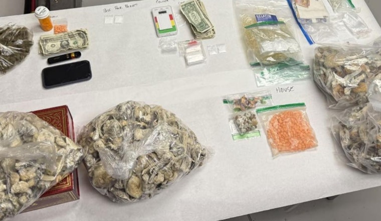 Pleasant Hill Resident Charged With Multiple Felony Drug Offenses After Livermore Traffic Stop Reveals Narcotic Haul