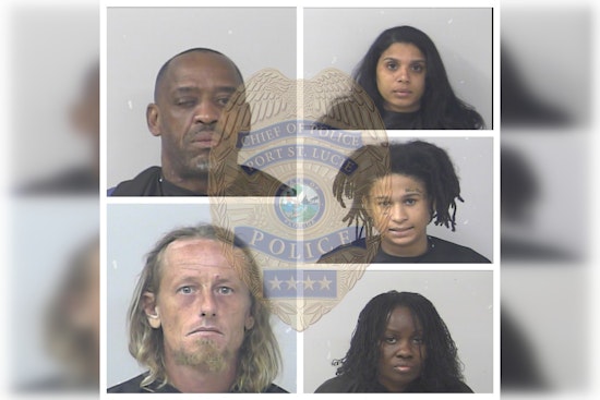 Port St. Lucie SWAT Seizes Firearms and Narcotics, Five Suspects Detained on Multiple Felony Charges