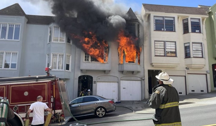 Porta-Potty Fire Outside Alamo Square Home Reignites Fears For Dog Walker