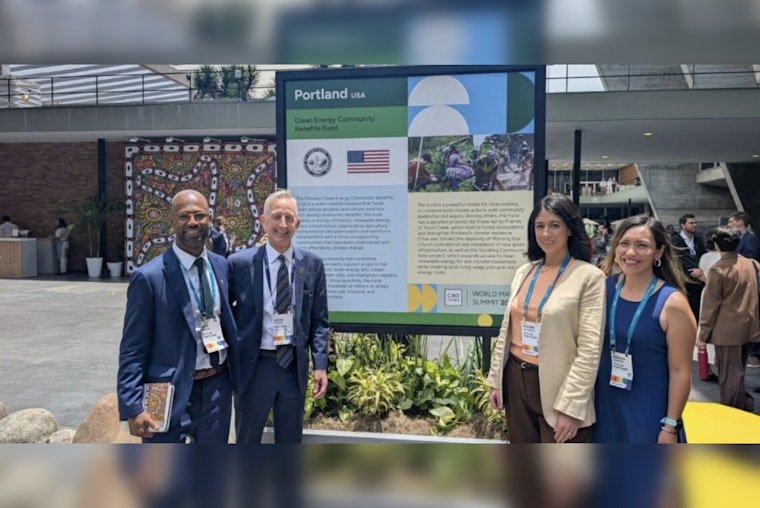Portland's Innovative Clean Energy Fund Spotlighted at C40 World Mayors Summit in Rio de Janeiro