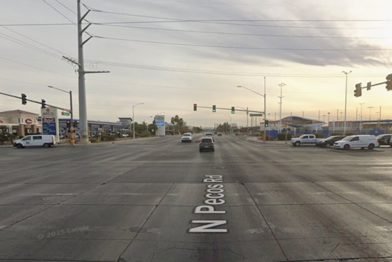 Pre-Dawn Crash At Washington And Pecos Leaves Pedestrian Fighting For Life