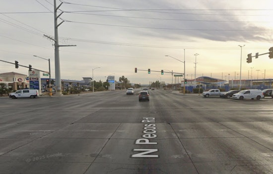 Pre-Dawn Crash At Washington And Pecos Leaves Pedestrian Fighting For Life