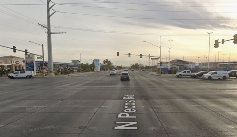 Pre-Dawn Crash At Washington And Pecos Leaves Pedestrian Fighting For Life
