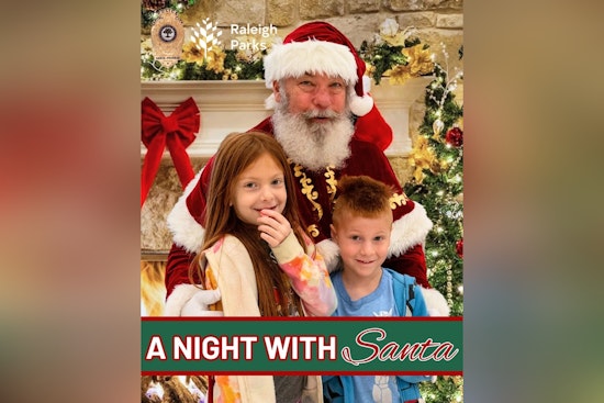Raleigh Police Department Hosts "A Night with Santa" to Celebrate Festive Season with Community Youth