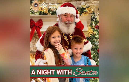 Raleigh Police Department Hosts "A Night with Santa" to Celebrate Festive Season with Community Youth