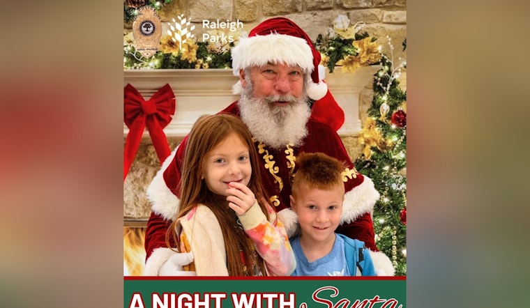 Raleigh Police Department Hosts "A Night with Santa" to Celebrate Festive Season with Community Youth