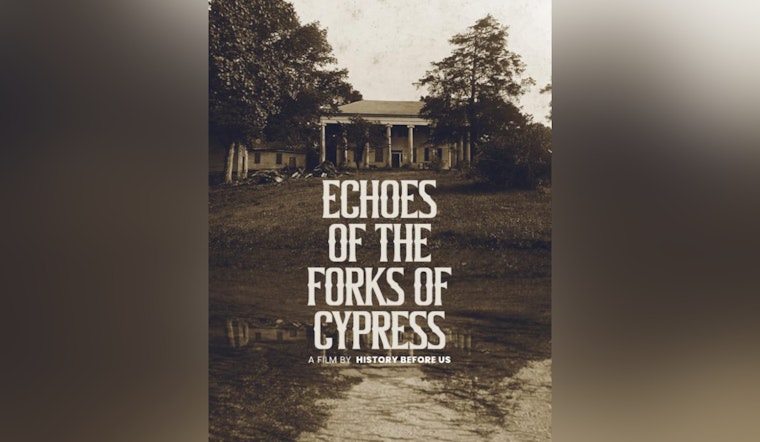 Raleigh's State Capitol to Host "Echoes of Forks of Cypress" Documentary Screening by Filmmaker Fredrick D. Murphy