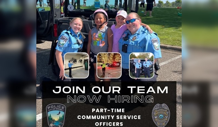Ramsey Police Department Seeks Community Service Officers for Part-Time Positions