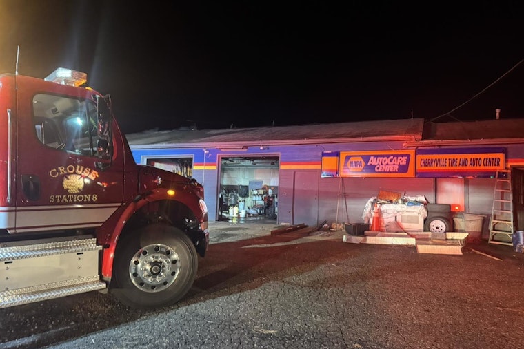 Rapid Response Tames Early Morning Fire at Cherryville Commercial Business