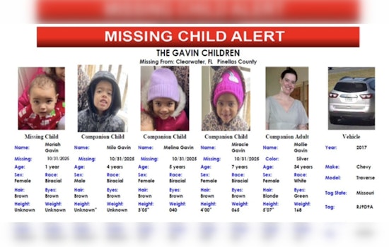 Relief in Clearwater as Four Missing Children Found Safe, FDLE Cancels Alert