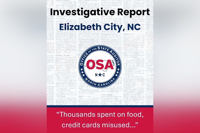 Report Uncovers Questionable Spending by Elizabeth City Officials as Calls Grow for Stricter Financial Oversight