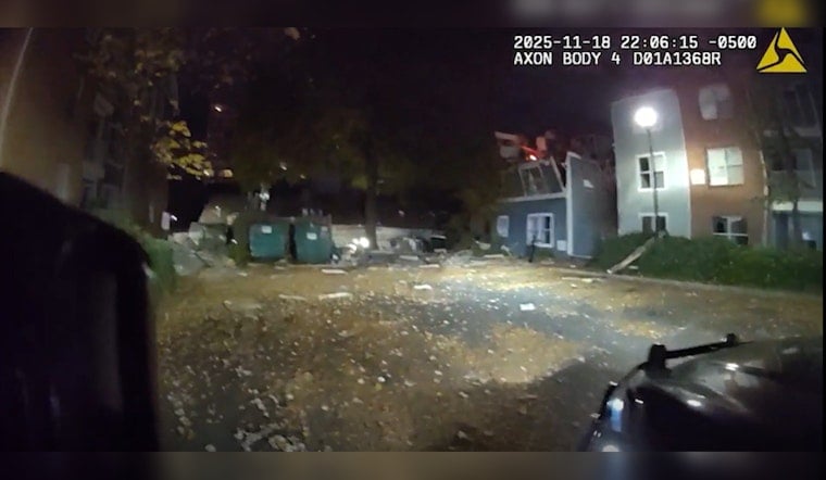 Residential Explosion in Atlanta, First Responders Rush to Aid and Investigate at 445 Markham Street