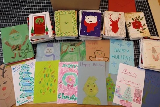Robert Trail Library Hosts Card Workshop for Veterans and Troops in Rosemount