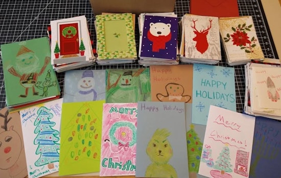 Robert Trail Library Hosts Card Workshop for Veterans and Troops in Rosemount