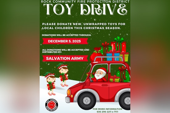 Rock Community Fire Protection District Launches Toy Drive to Delight Children in Need This Holiday Season