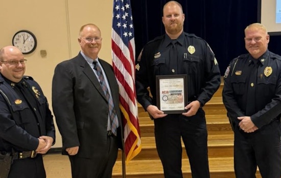 Rolesville PD Celebrates Sergeant's Completion of Elite Leadership Program at NC Justice Academy