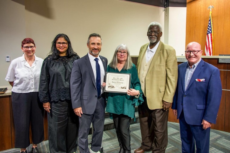 Round Rock Honors Rev. Dr. A.W. Anthony Mays and RRISD as 2025 Local Legends for Contributions to City's Heritage