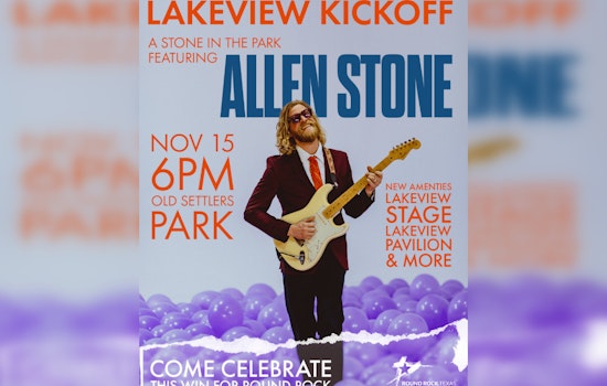 Allen Stone Ignites Round Rock As Lakeview Stage Makes Splashy Debut
