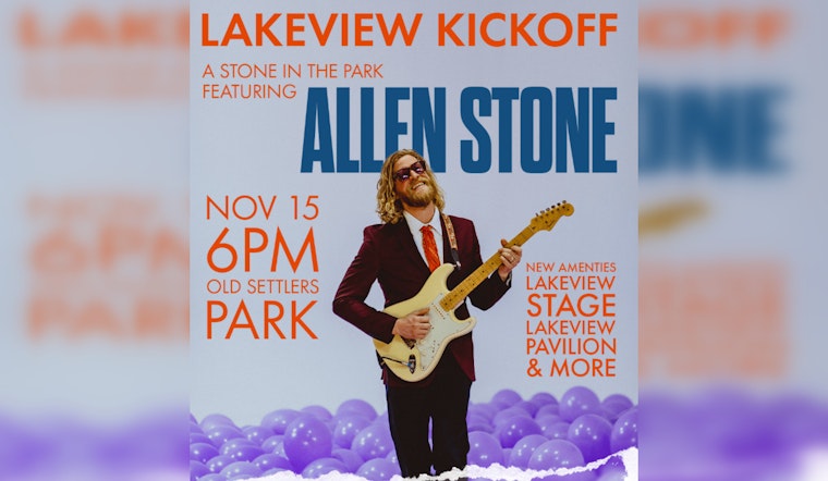 Allen Stone Ignites Round Rock As Lakeview Stage Makes Splashy Debut