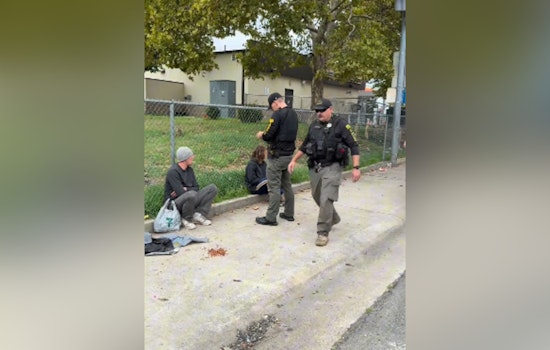 Sacramento County Sheriff's Office Intensifies Enforcement, Offers Aid to Homeless Near North Sacramento Bus Stop