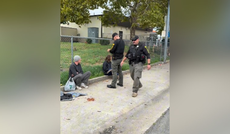 Sacramento County Sheriff's Office Intensifies Enforcement, Offers Aid to Homeless Near North Sacramento Bus Stop