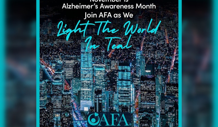 Sacramento Joins Over 1,500 Landmarks Nationwide Illuminated in Teal for Alzheimer's Awareness