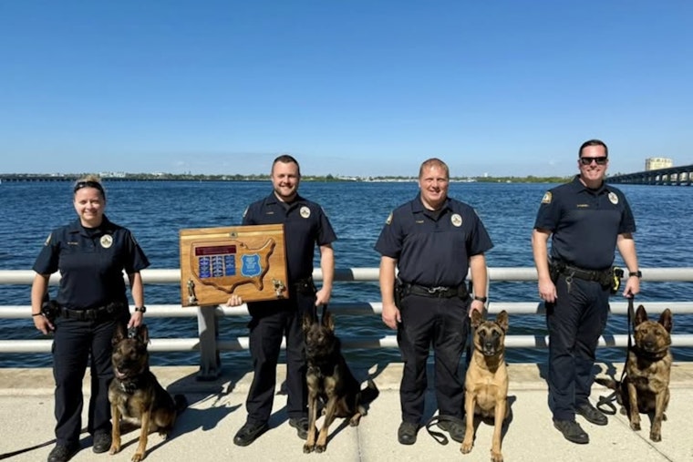 Saint Paul Police Canine Unit Honored with USPCA 2025 Tim Jones Memorial Award