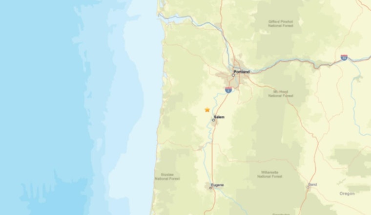 Salem Area Rattled by 3.2 Magnitude Earthquake, No Reported Damage