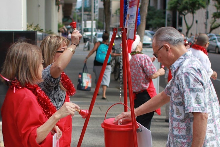 Salvation Army's Red Kettle & Angel Tree Drive Launches Across Maui County