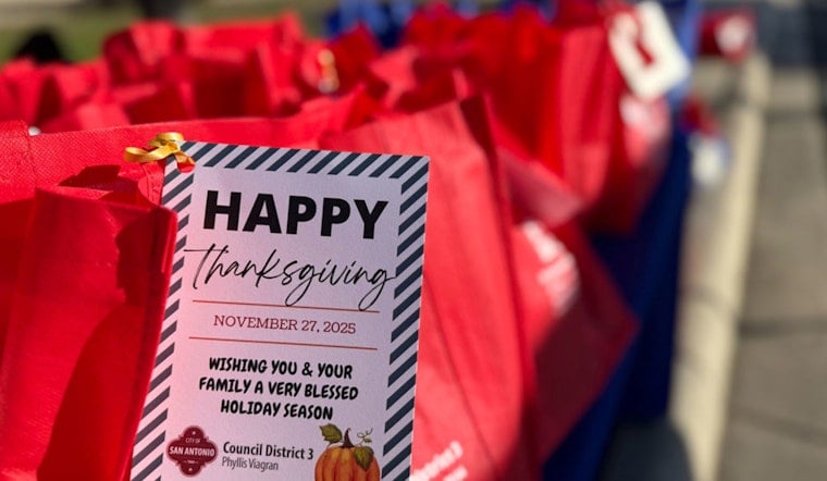 San Antonio's District 3 Councilmember Phyllis Viagran Partners with Gonzaba Foundation to Distribute 220 Turkeys for Thanksgiving