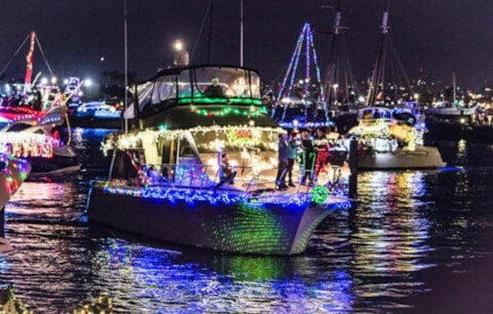 San Diego's Waterfront to Sparkle with the 55th Annual Bay Parade of Lights