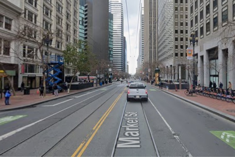 San Francisco F Market Collision Disrupts Service At Market And Sansome